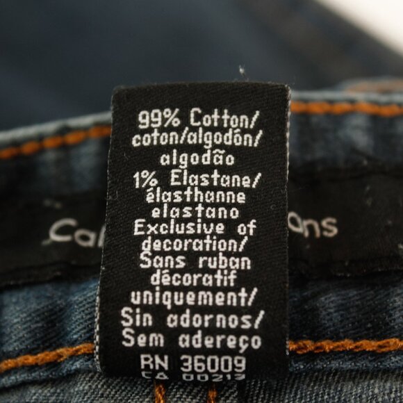 NWT! Calvin Klein Y2K Lean Bootcut Jeans | Iconic Vintage Fit - Picture 6 of 9